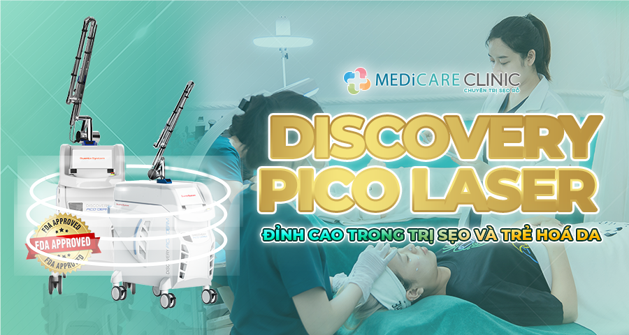 Discovery Pico Laser ĐỈnh Cao Trong TrỊ SẸo VÀ TrẺ HoÁ Da@0.5x